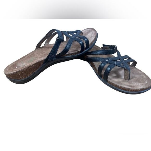 Dansko Rialto Roselle Strappy Slip on Sandals Black size 7.5-8 - Picture 6 of 6